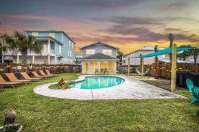 Zula Dreams Beach House, 1min Walk To The Beach, Sleeps 16, Private Heated Pool, Pets Welcome, Fenced Yard